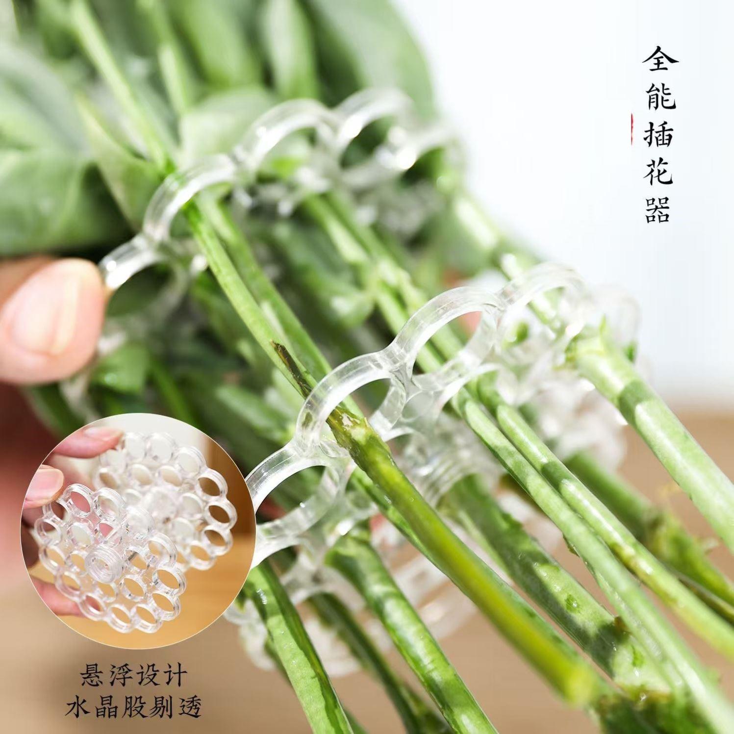 插花固定神器花瓶口固定器插花辅助器大花瓶插花固定神器万能插花