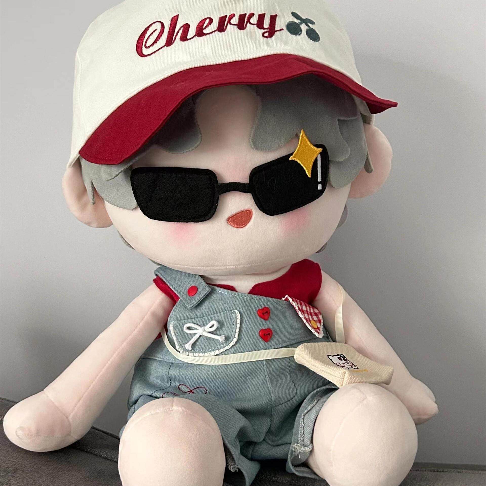 40cm棉布娃娃衣服坐着美国工装裤帽子一盘修覆更换樱桃小猫,模玩/动漫/周边/娃圈三坑/桌游,棉花娃娃/毛绒玩具娃衣,淘宝优惠券,粉丝福利购,淘宝优惠卷