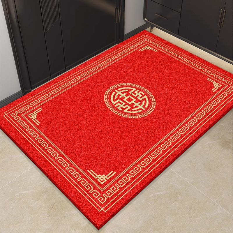 入户门地垫门口地毯家用中式防水防滑进门脚垫子玄关门外入户门垫