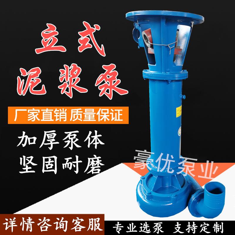 6寸NL立式泥浆泵浮筒泥浆泵河道清淤污泥泵液下无堵塞耐磨泥浆泵