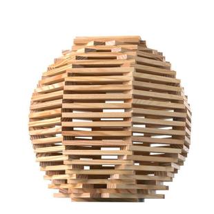 卡普乐幼儿园玩具原木榉木构建阿基米德木制儿童积木条叠高高拼装