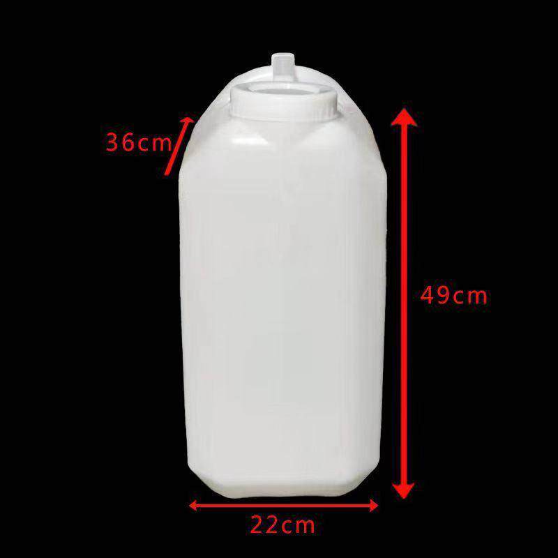 加厚30L升塑料桶60斤 食品级扁方储水桶酒壶花生油桶家用手提水桶