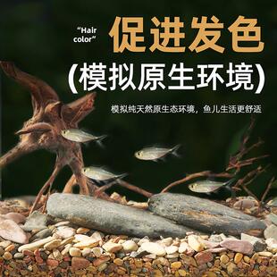 yee鱼缸溪流石火山石天然底部砂石原生造景石头南美缸水草装饰砂