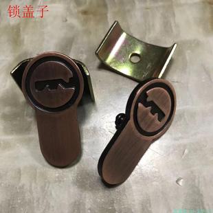 户外别墅欧式黑不锈钢铝艺庭院门把手大门锁铁艺75管门拉手执手锁