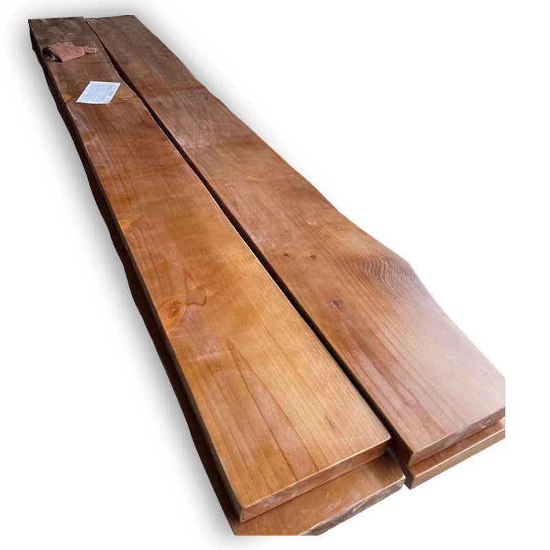 T9J5墙上置物架复古实木一字隔板层板壁挂原木不规则客厅层书架背