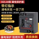 DZL18 20A线缆盘漏电保护器线轴手提箱220V单相配电箱漏保开关