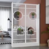 现代简约屏风隔断客厅办公室置物架进门玄关柜小户型遮挡创意座屏