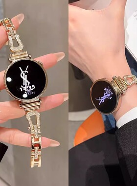 蛮舟适用华为GT4手表带新款金属费德扣WATCH GT3pro/2智能手表女款表带GT1高档41mm荣耀夏天透气4pro时尚小众