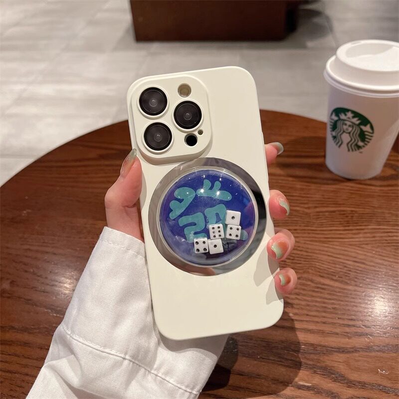 创意立体摇骰子适用苹果15promax手机壳新款iphone16pro保护套趣味14pro时尚13小众xs个性11防摔1