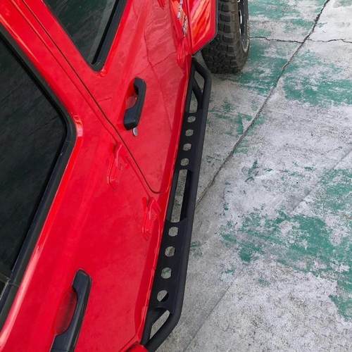 Jeep吉普三管踏板牧马人JKJL侧杠竞技脚踏板保险杠攀岩侧踏板改装