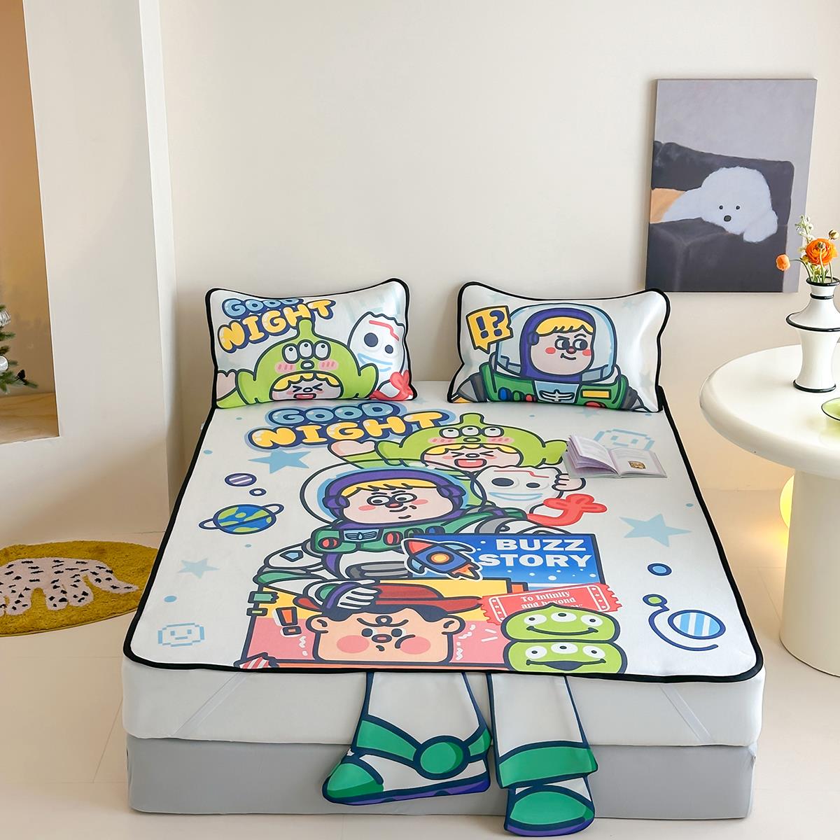 [富士店]Baz光年清凉冰丝垫立体声垫两件套或三件套配套床单空调