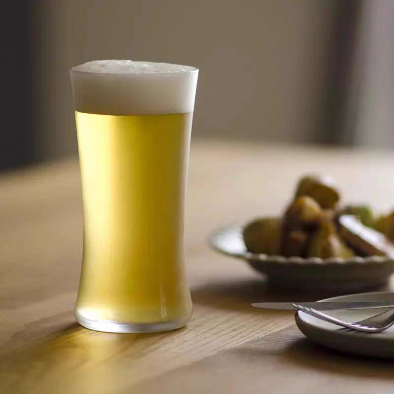 aderia石冢硝子平替 精酿啤酒杯玻璃杯饮料果汁杯水杯麦啤杯