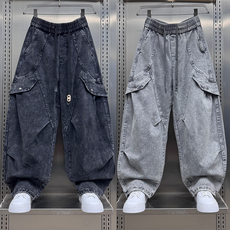 2025秋季新款美式潮牌工装裤
