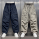 休闲多口袋工装 男士 裤 宽松直筒裤 子 2025夏季 子拉链口袋阔腿裤 新款