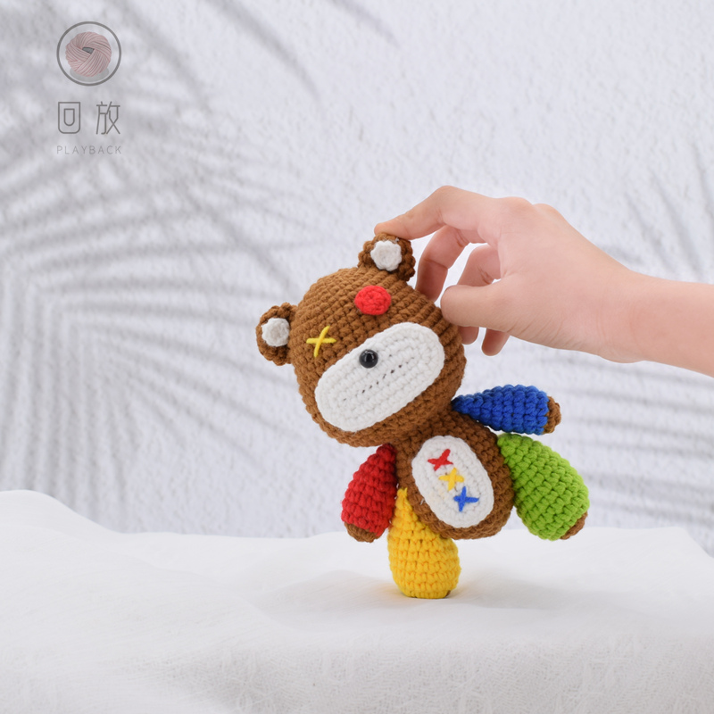 回放提伯斯熊玩偶材料包