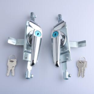 定邦机柜锁Ms308-2A天地连接锁手柄锁配电箱电柜左右门锁防水锁