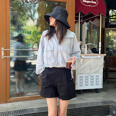 AIRIQI奥莱女装轻薄外套时尚运动工装设计感防晒外套AX42WT530