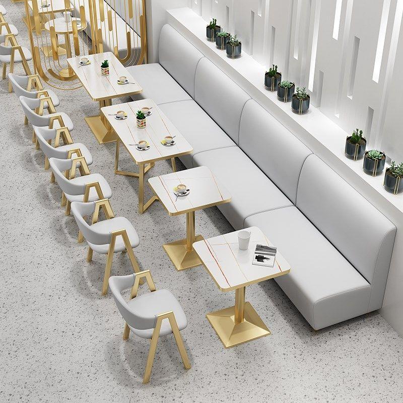 奶茶店桌椅组合专用汉堡