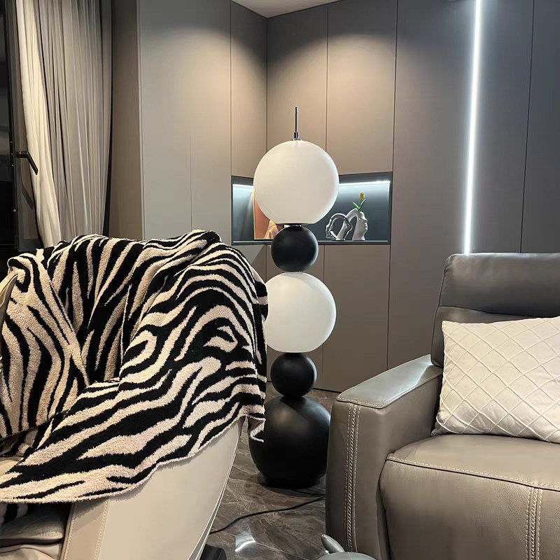 意大利设计师中古艺术葫芦落地灯包豪斯客厅卧室沙发旁立式墙角灯