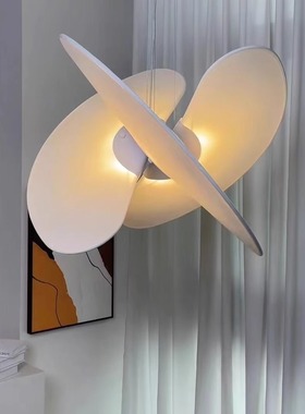 意大利loft蚕丝吊灯复式楼客厅餐厅卧室书房设计师款创意艺术吊灯