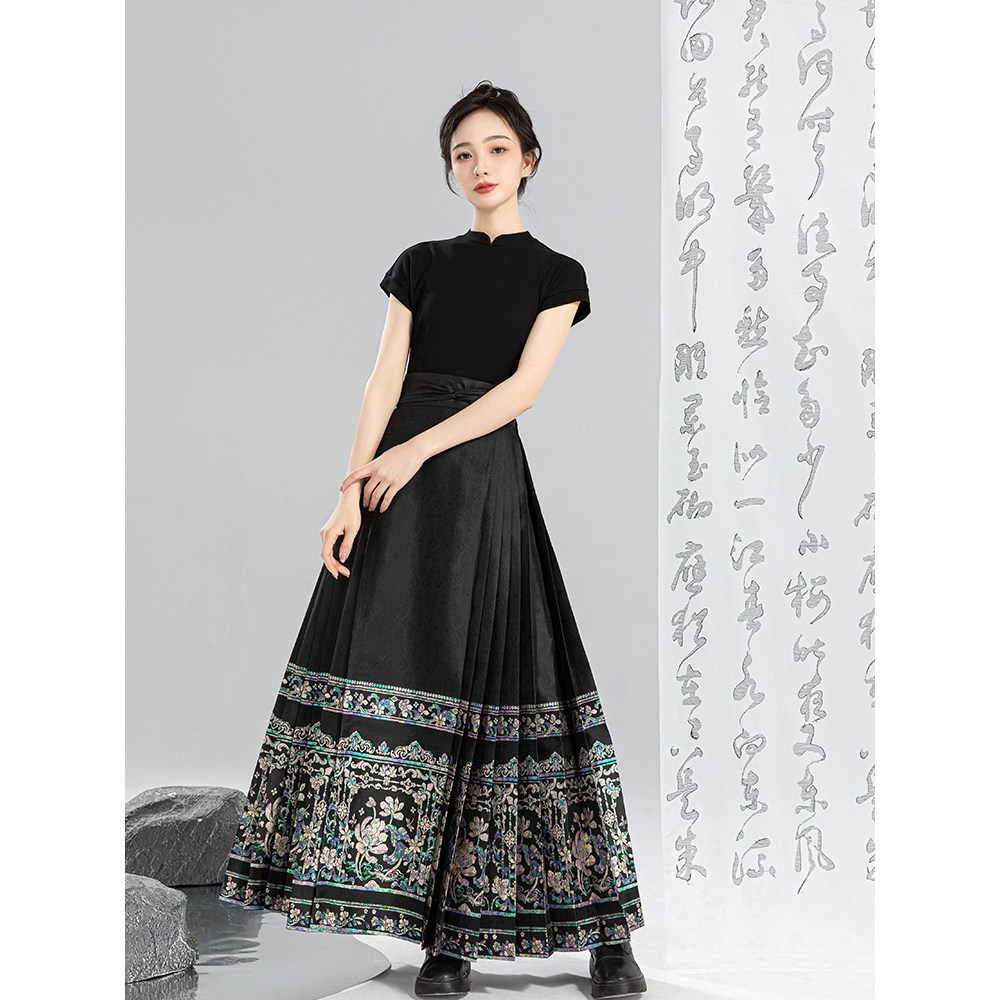 明制马面裙无衣饮羽日常