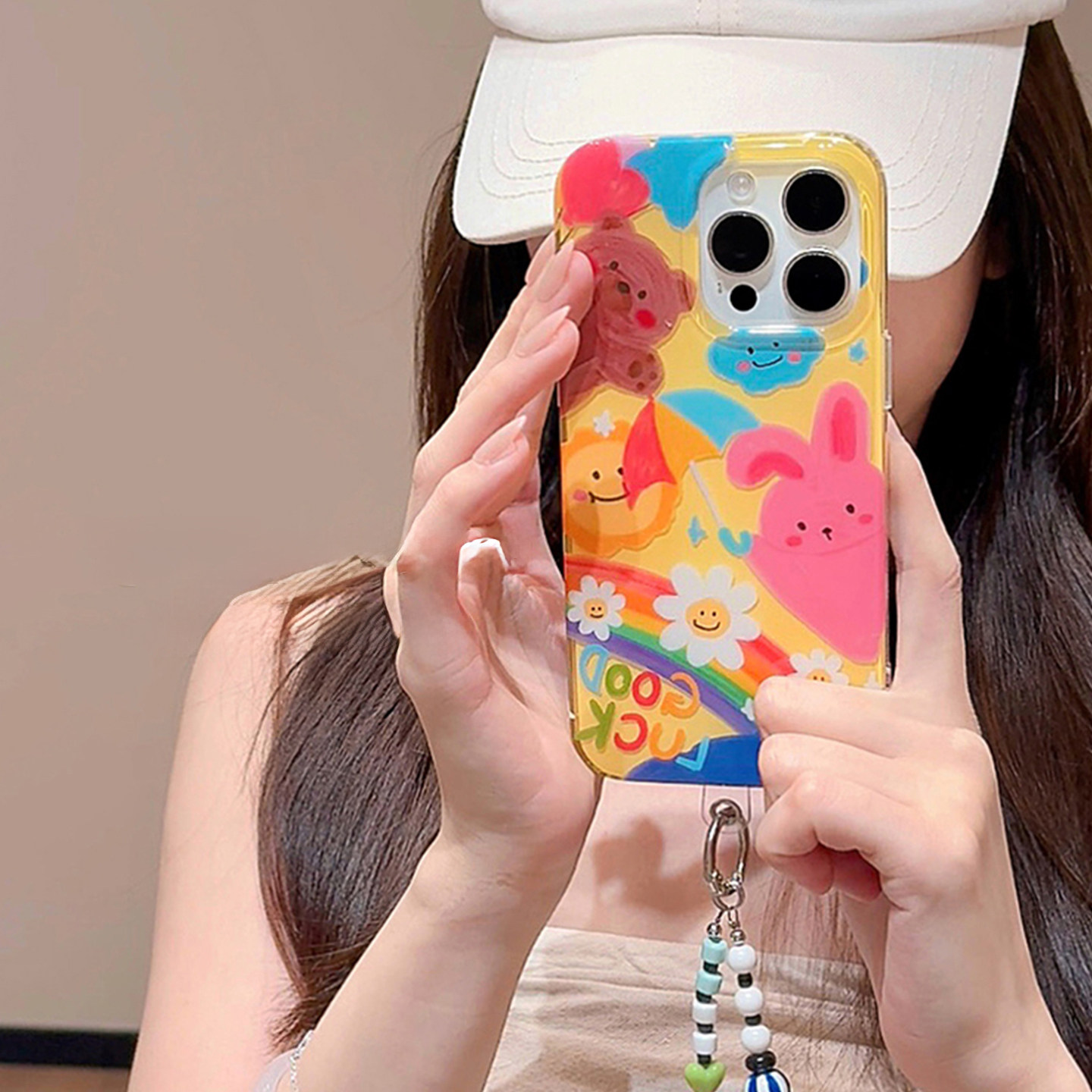 网红苹果iphone15promax手机壳