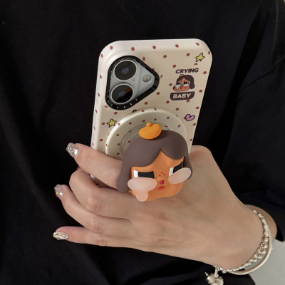 小红书iphone15promax哭娃硅胶壳