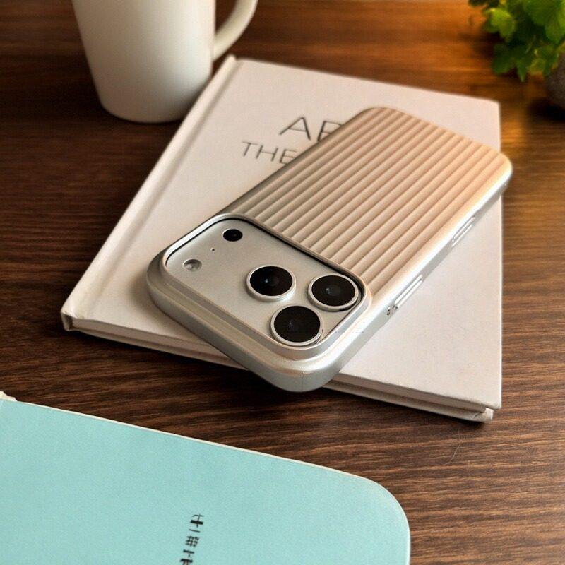 秋冬季适用于苹果17手机壳iphone16promax银白色钛盾竖纹磁吸15promax简约高级感14pm男女款13全包防摔保护套,3C数码配件,手机保护套/壳,淘宝优惠券,粉丝福利购,淘宝优惠卷