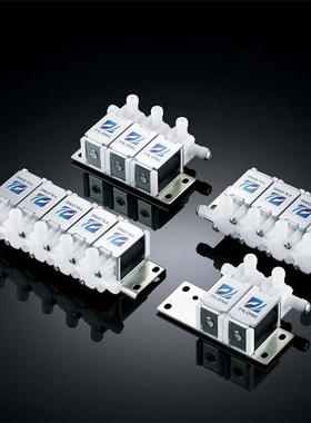 源头工厂YL-020泄压电磁阀微型两位三通组两进一出常闭220v按摩椅