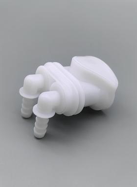 国产CPC塑料快速接头PMCD宝塔带阀弯头快速截流母接头现货