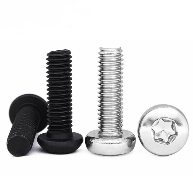 304/高强10.9级圆头梅花螺丝半圆头蘑菇头螺栓梅花螺钉M4M5M6-M10