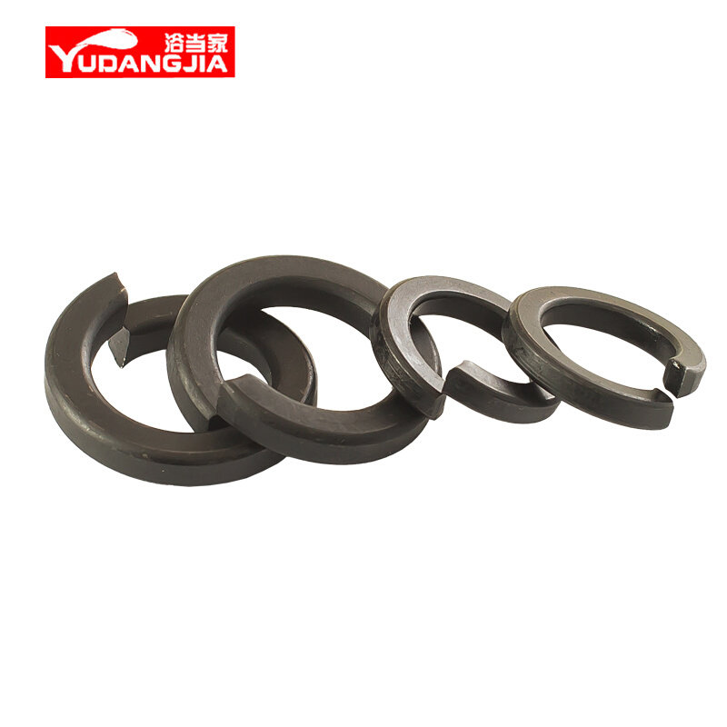 。8.8级黑色弹垫/65锰弹簧垫圈M2/M2.5/M3M4M5M6M8M10M12M14M16-M
