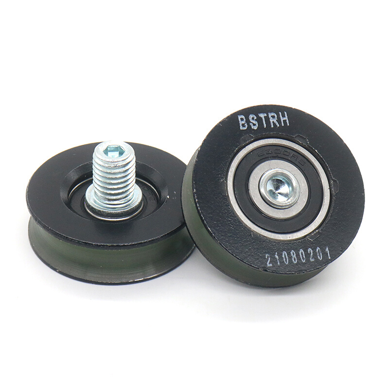 。贝斯特电梯门挂轮48*14*6200 S200 K300门吊轮适用蒂森电梯配件