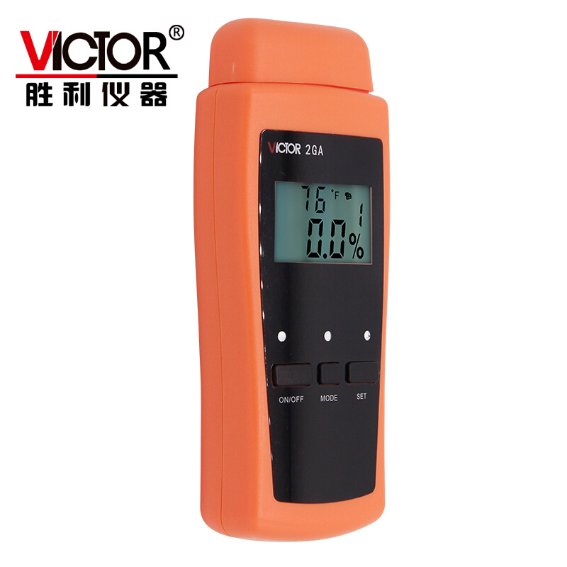 。胜利VC2GA木材水分仪测水湿度检测仪湿水份含水率测定测量测试