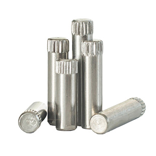 。不锈钢滚花销轴销合页销玩具城连接杆锁具圆柱定位销 滚花轴M2-