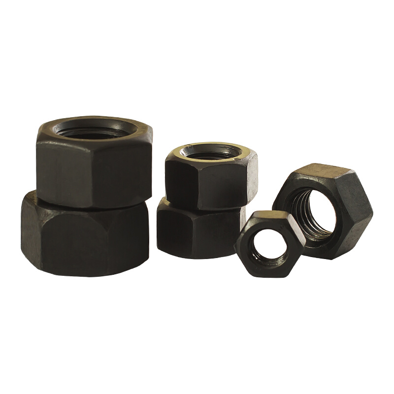 。8.8级12.9级高强度六角螺母螺丝帽M2M2.5M3M4M5M6M8M10M12M16-M