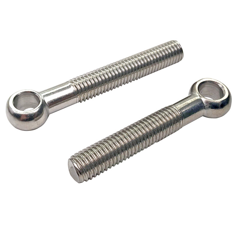 。M6M8M10M12 201不锈钢活节螺栓吊环螺丝活接鱼眼螺杆圆形带孔螺