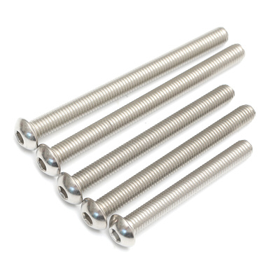 。加长平圆头内六角螺丝304不锈钢半圆头螺栓盘头螺钉M3M4M5M6M8M