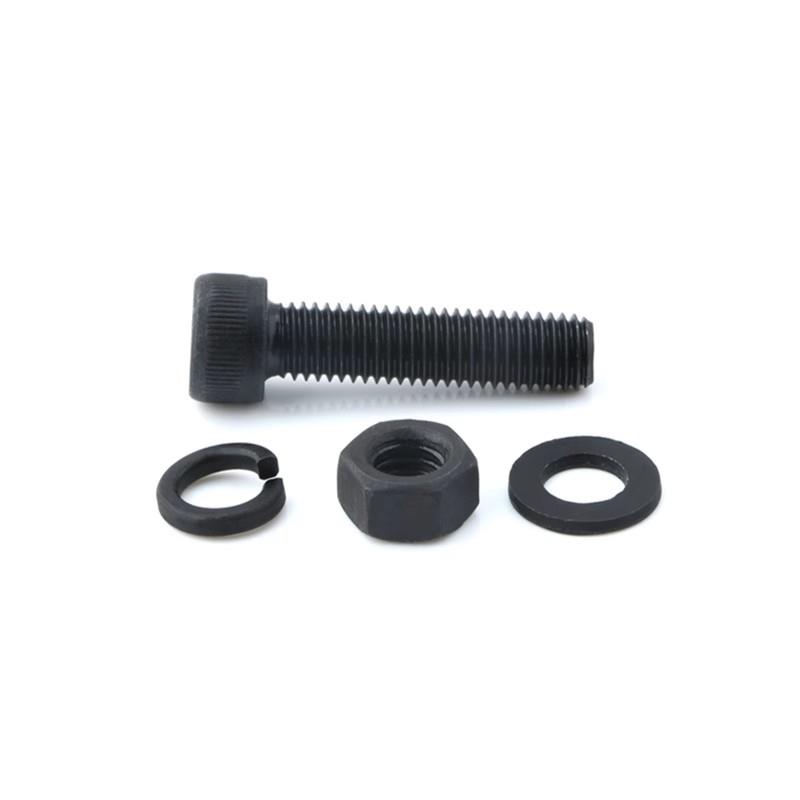 高强发黑12.9级内六角螺丝螺母套装组合螺栓螺丝钉M3M4M5M6M8-M16