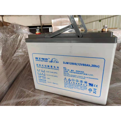 。LEOCH理士蓄电池DJW1280 12V80AH 铅酸免维护UPS直流屏铁路船舶
