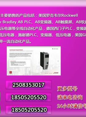 美国AB 1606-XLE96B-2 1606-XLEDNET3 1606-XLERED罗克韦尔 模块