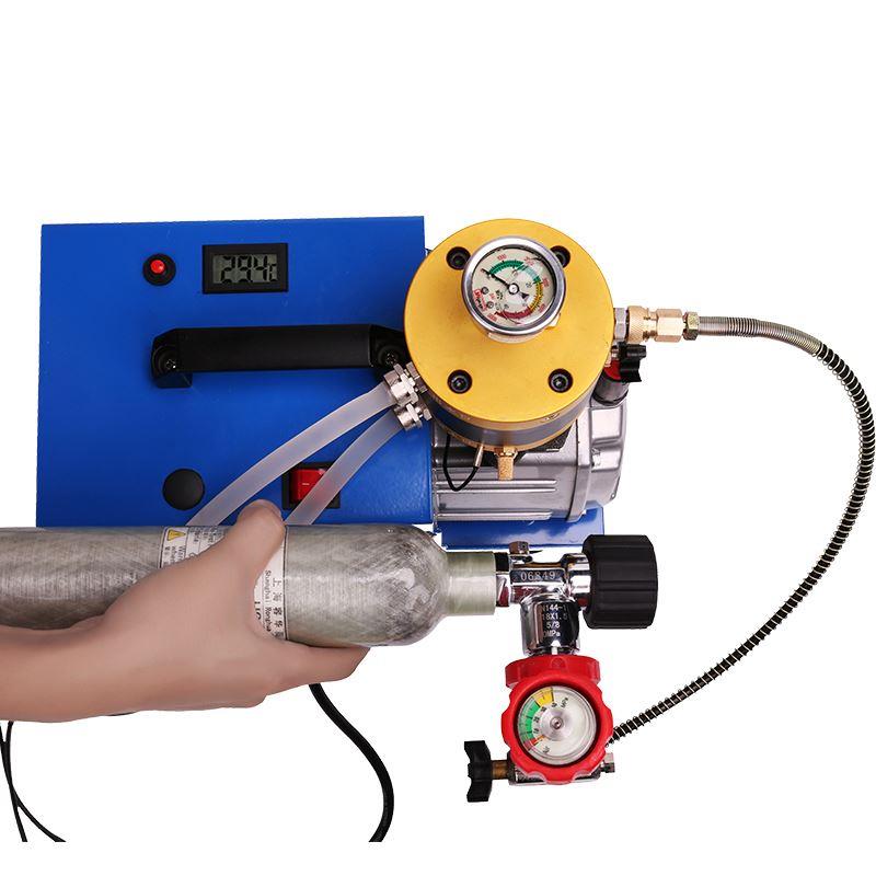 三泵 高压气泵30mpa水冷高压充气泵40mpa单缸电动打气机4500psi