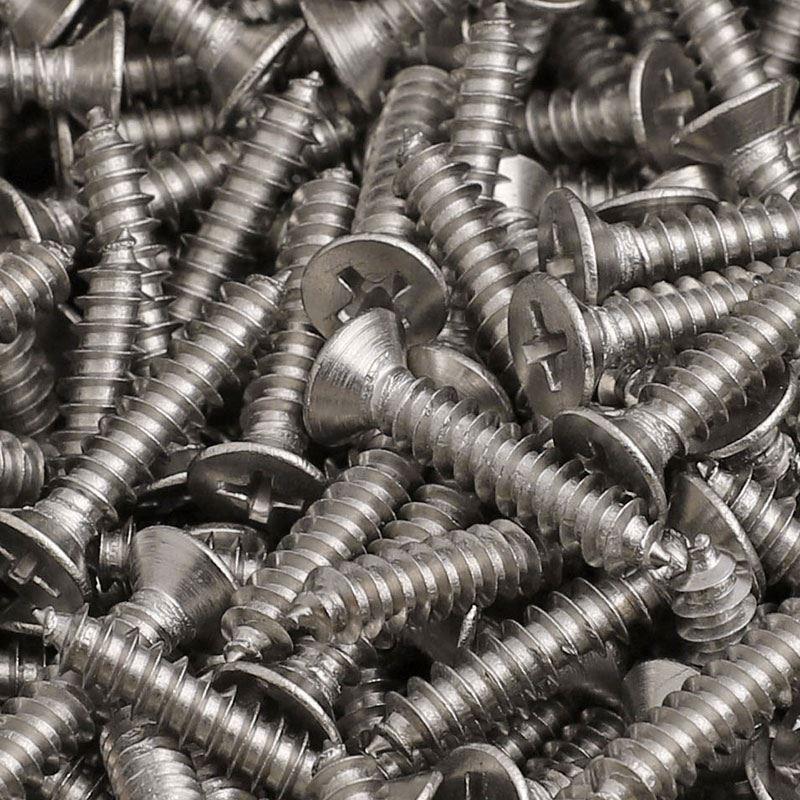 M3.5M4不锈钢316十字沉头自攻螺丝平头*6x8x10x12x14x20x35x50mm