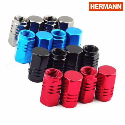 。铝合金气门帽 汽车气门嘴盖 轮胎帽气门嘴帽 带防漏气垫片