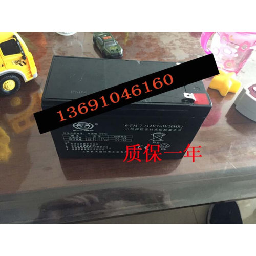 。HONG SHENG鸿盛 6-FM-7 12V7AH/20HR玩具车 小孩子电动汽车蓄电