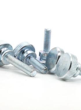 M3M4高头滚花手拧螺丝台阶双层大头调节螺栓*5x6x8x10x20x30x40mm