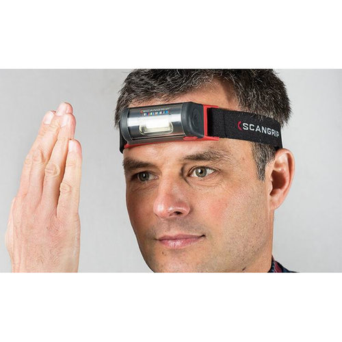 。二代丹麦 SCANGRIP色差灯 感应式头灯色差灯 漆面捕纹灯