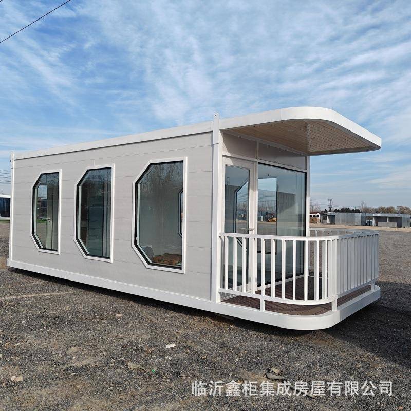 创意苹果舱网红可移动办公室景区民宿集成房屋集装箱民宿胶囊屋