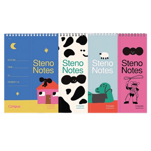 日本KOKUYO国誉速记本TYAKASHA塔卡沙联名线圈本子A5笔记本双螺旋上翻本随身便携记事本小分栏口译英语单词本