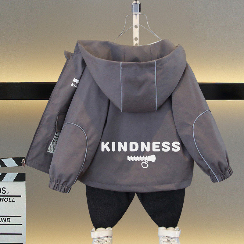 2025新款男童春装外套春秋季夹克中大童冲锋衣痞帅户外休闲,童装/婴儿装/亲子装,夹克/皮衣,淘宝优惠券,粉丝福利购,淘宝优惠卷